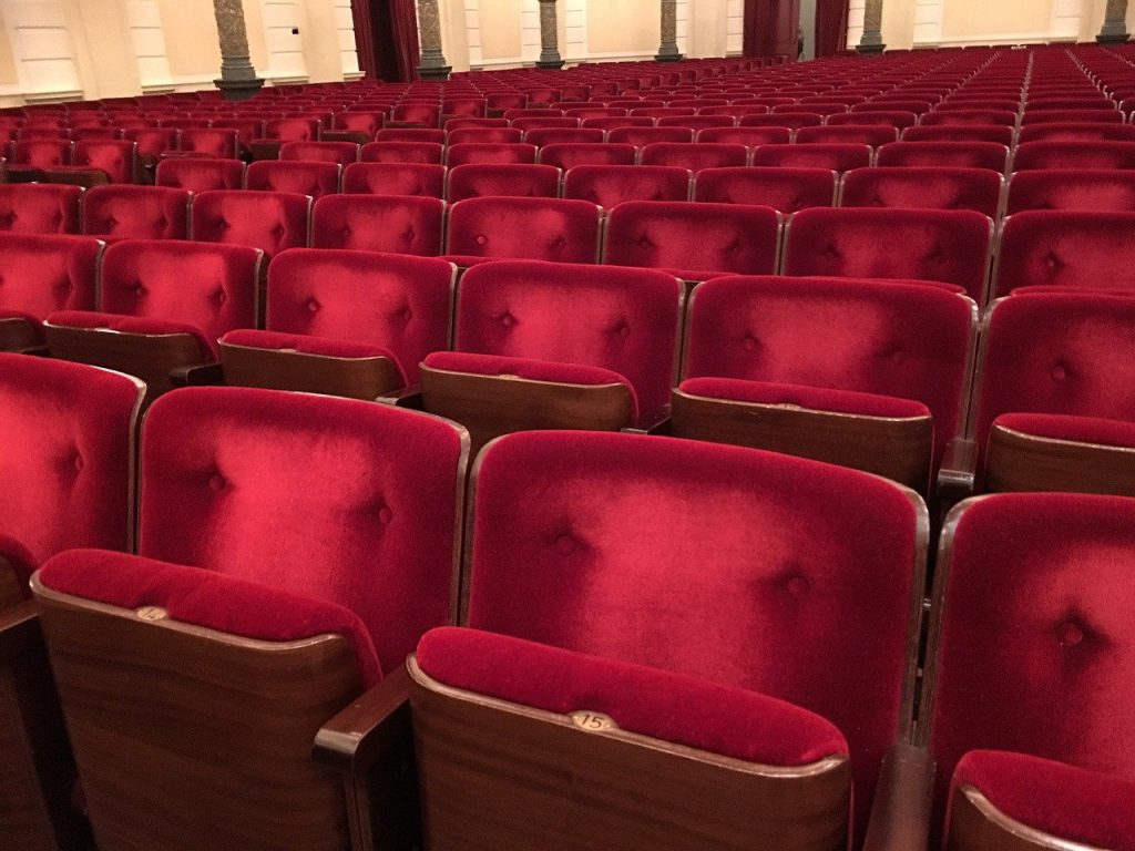 Photo of cinema seats in Yemen